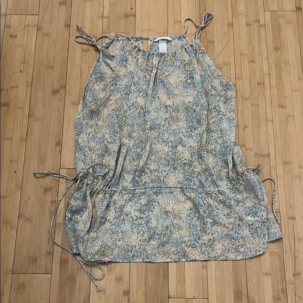 Sleeveless Tie-Shoulder Dress